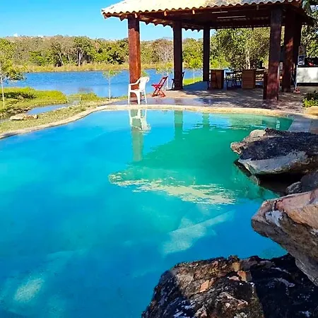 Chalé defronte Lagoa na Serra do Cipó próximo a Cachoeira Grande, Cachoeira do Pedrão e Cachoeira Véu da Noiva-3